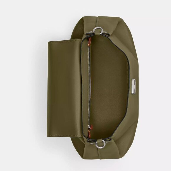 COACH SLOUCHY ROGUE TOP HANDLE BAG OLIVE - VERY RARE - Picture 16 of 16